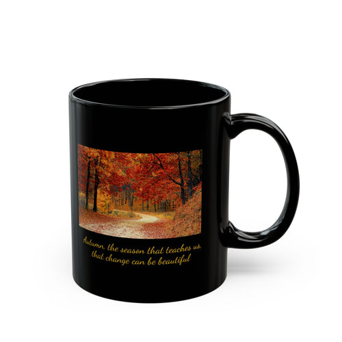 Black Mug (11oz, 15oz) - Celebrating the Season of Becoming