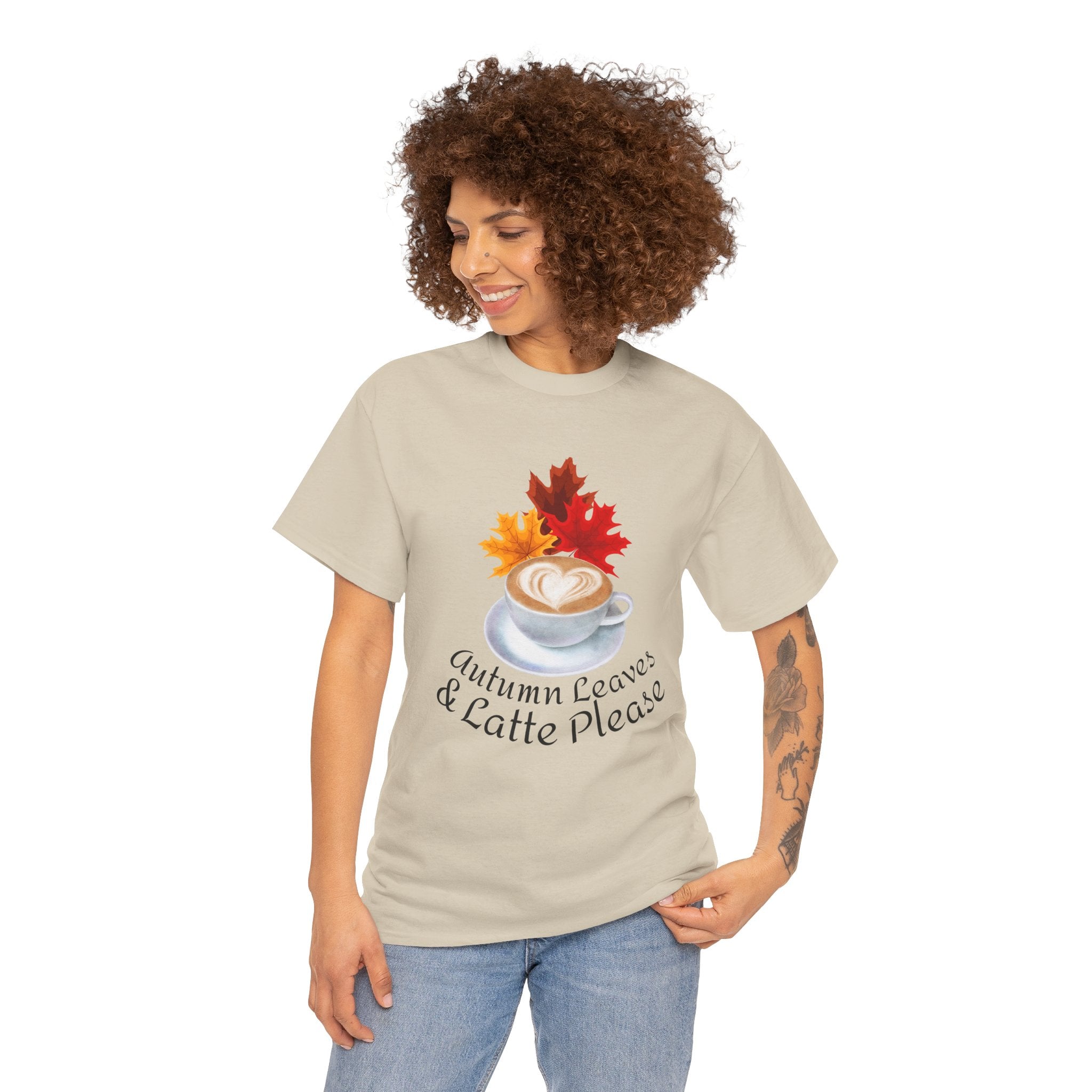 Fall Latte Unisex Heavy Cotton Tee