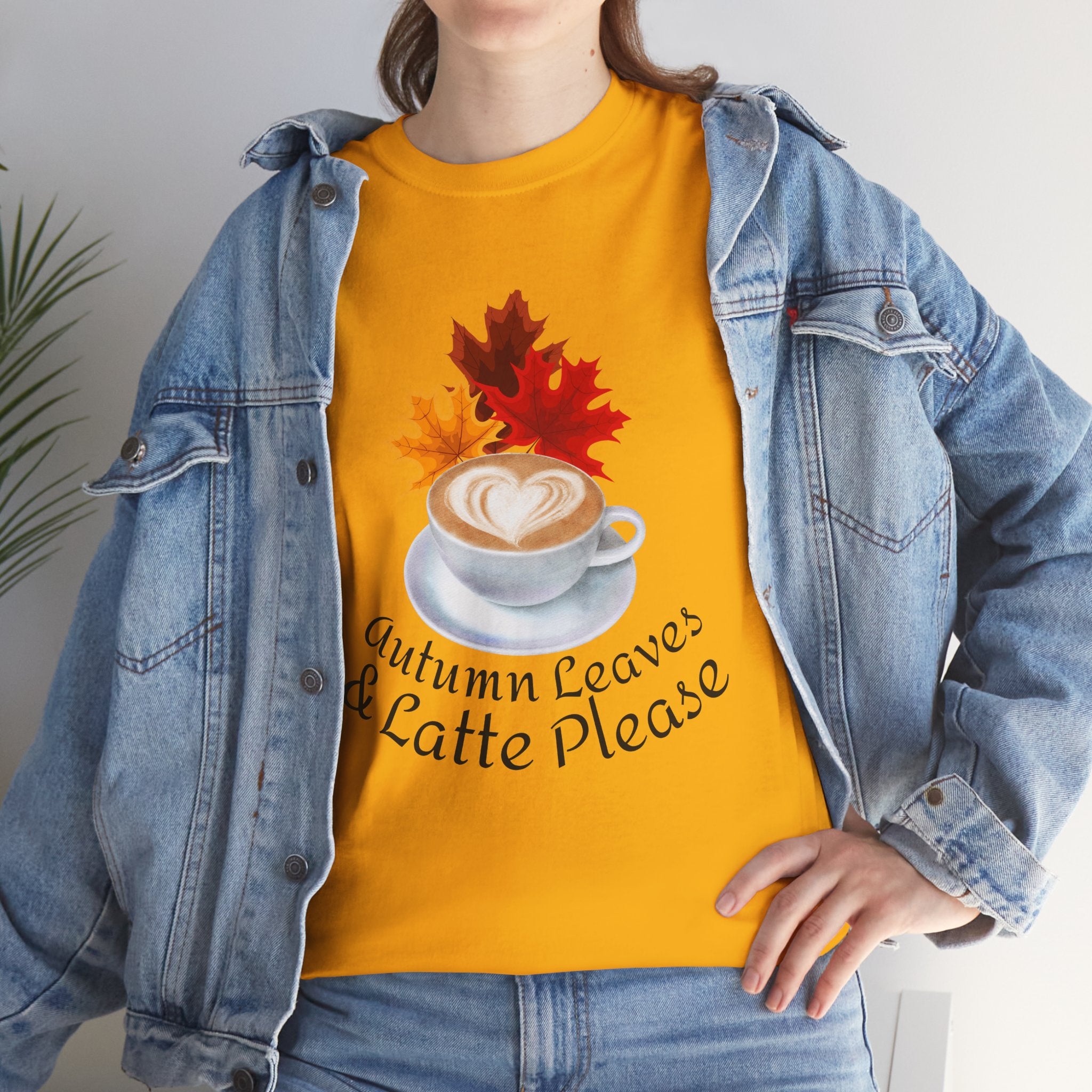 Fall Latte Unisex Heavy Cotton Tee