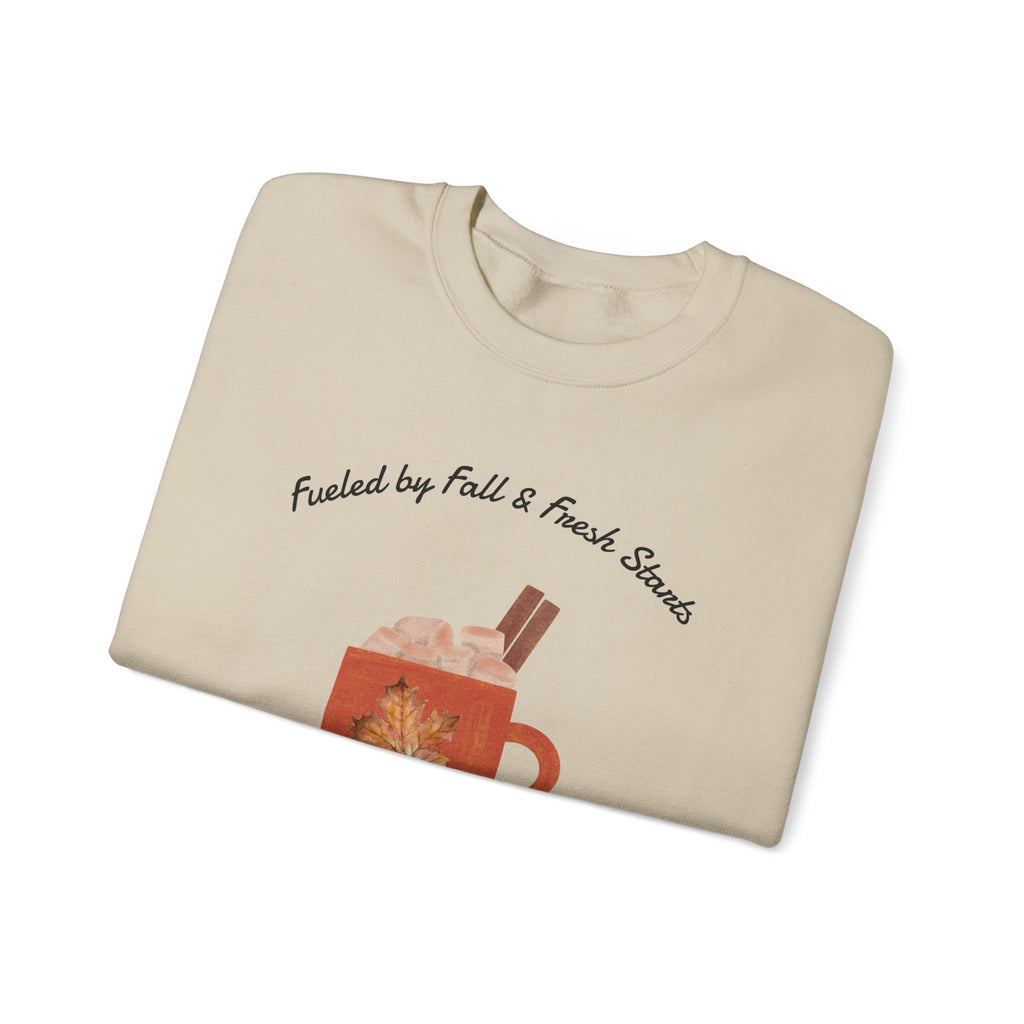 Sip into Fall - Unisex Heavy Blend™ Crewneck Sweatshirt