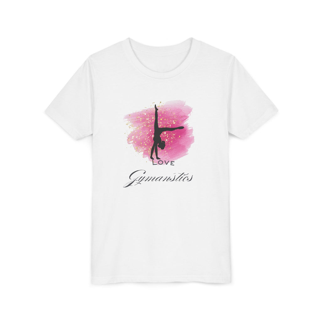 Youth Short Sleeve Tee - Love Gymnastics