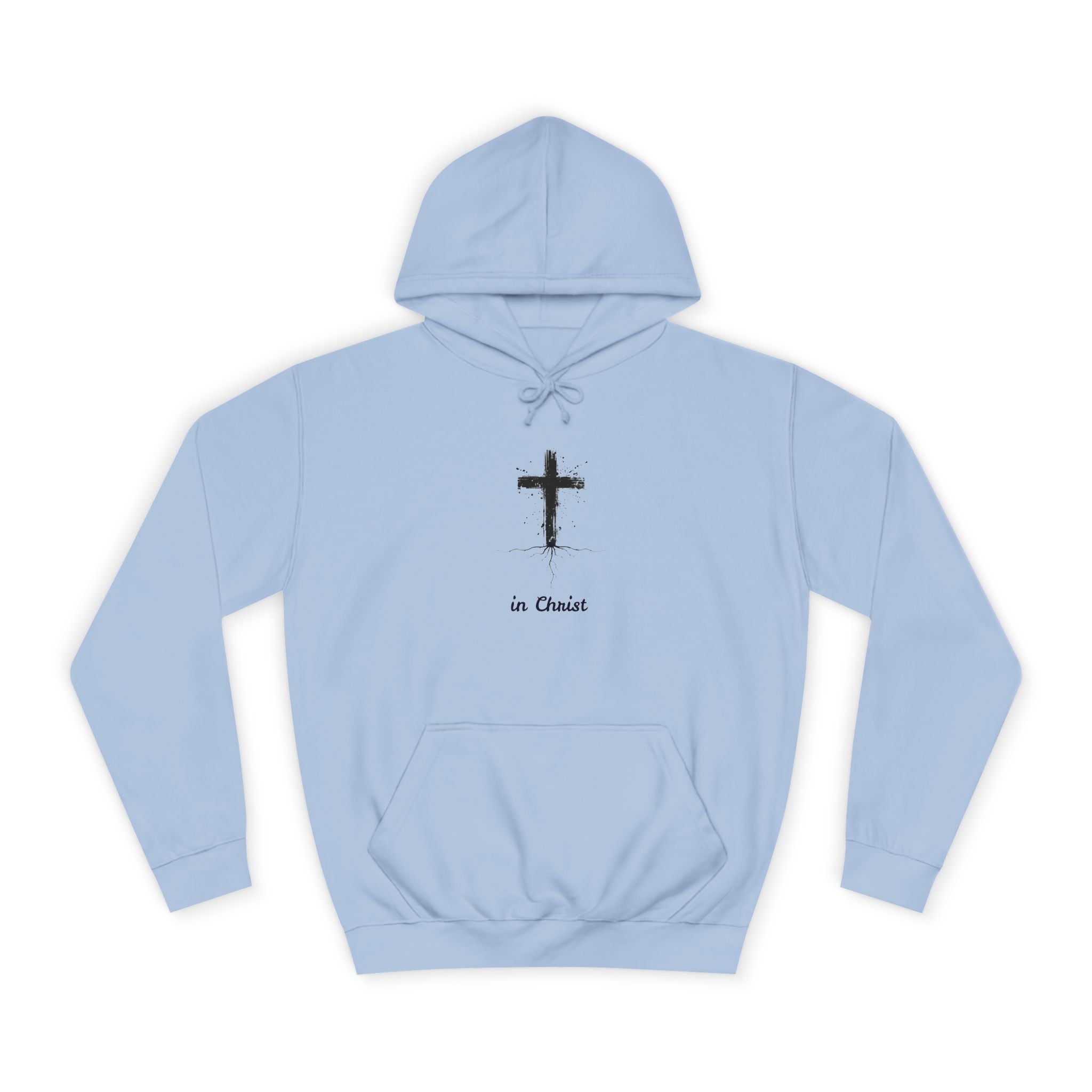 Unisex College Hoodie - Rooted in Christ