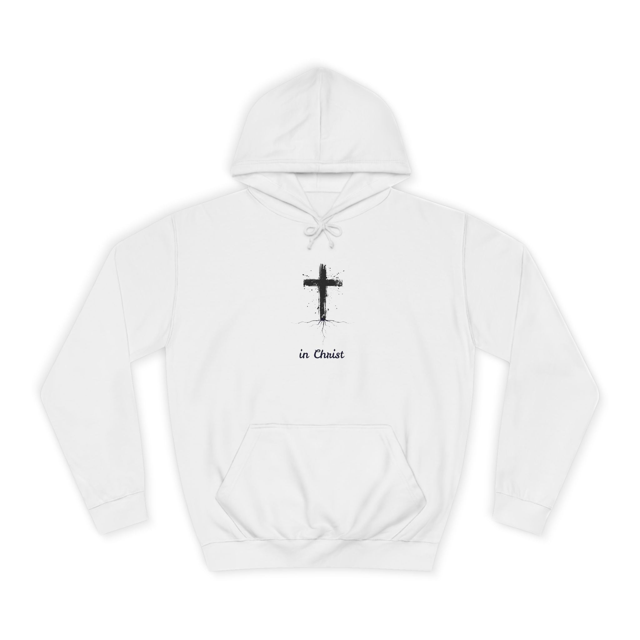 Unisex College Hoodie - Rooted in Christ