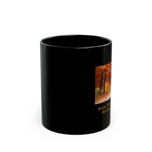 Black Mug (11oz, 15oz) - Celebrating the Season of Becoming