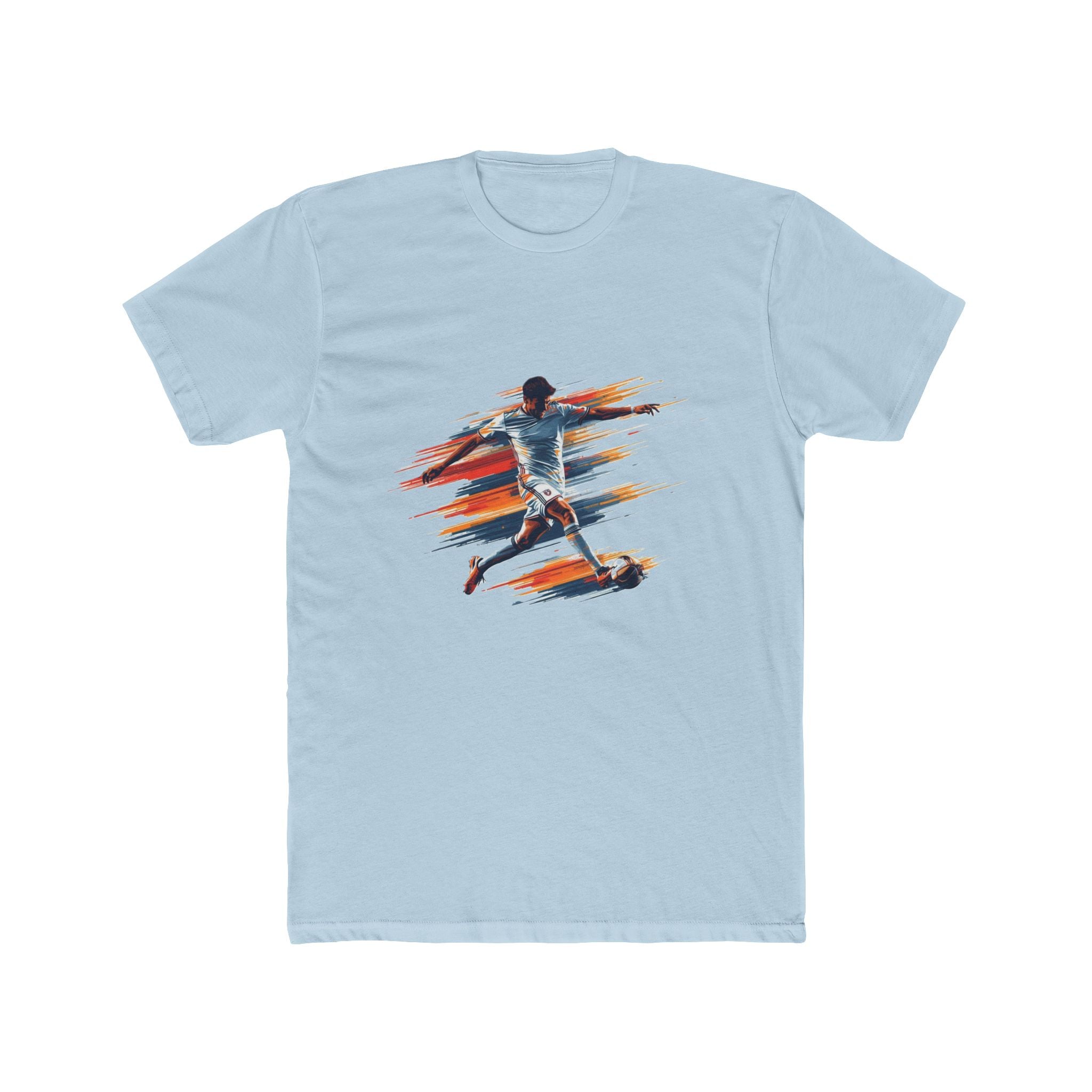 Soccer Shirt Unisex Cotton Crew Tee