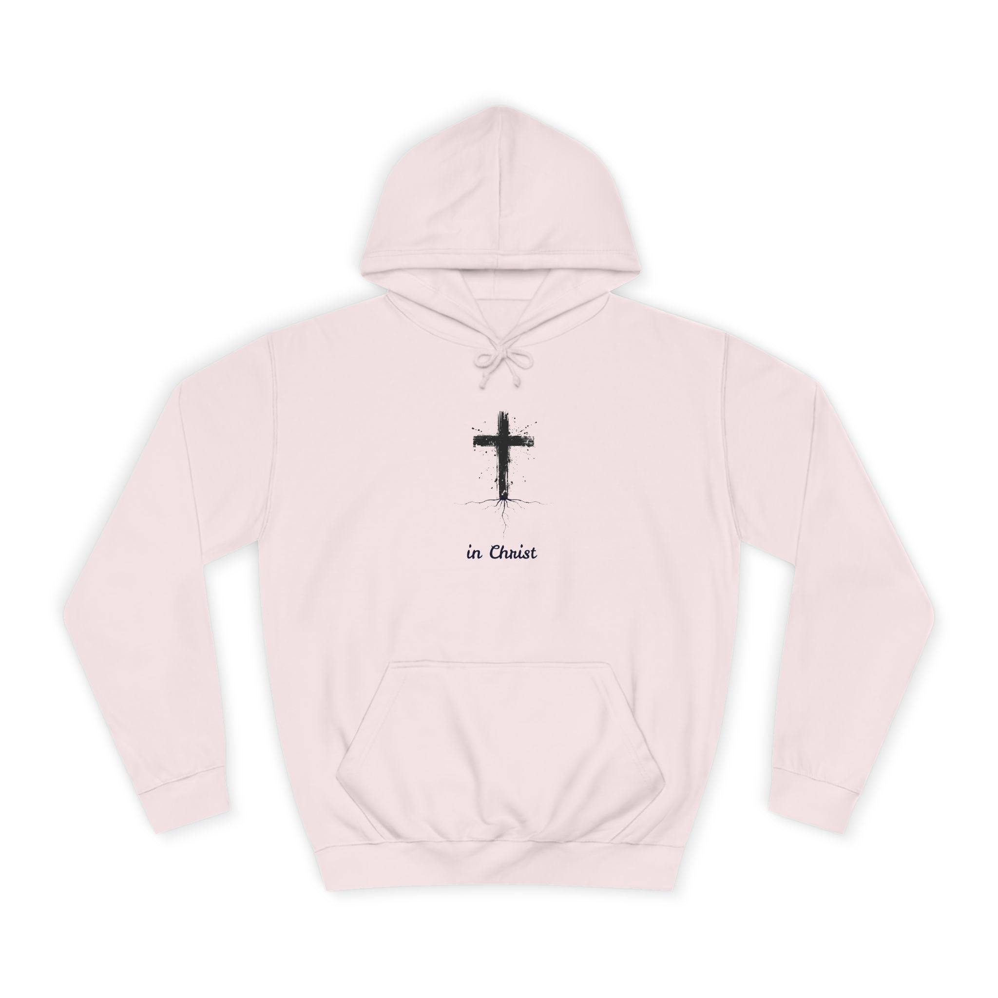 Unisex College Hoodie - Rooted in Christ