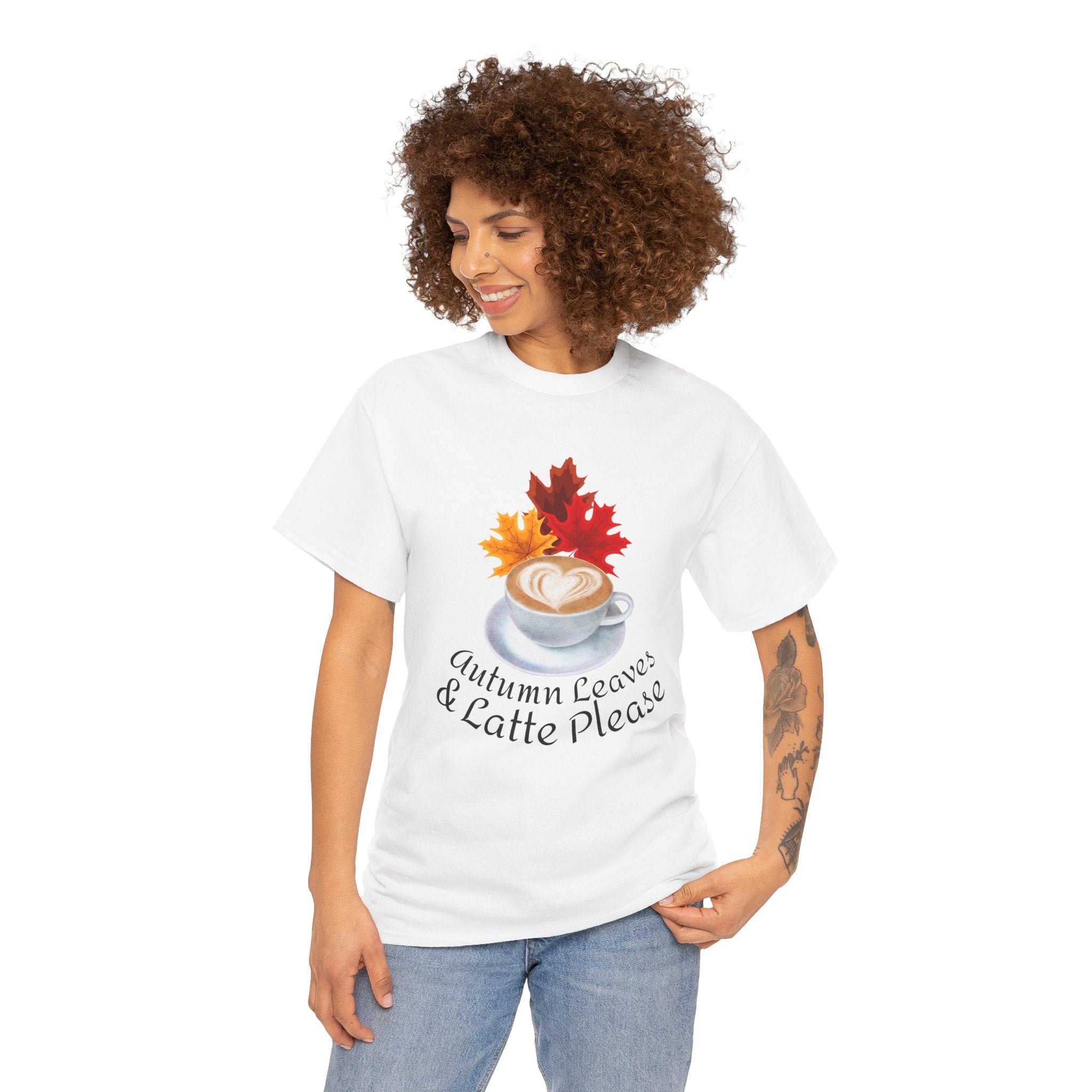Fall Latte Unisex Heavy Cotton Tee