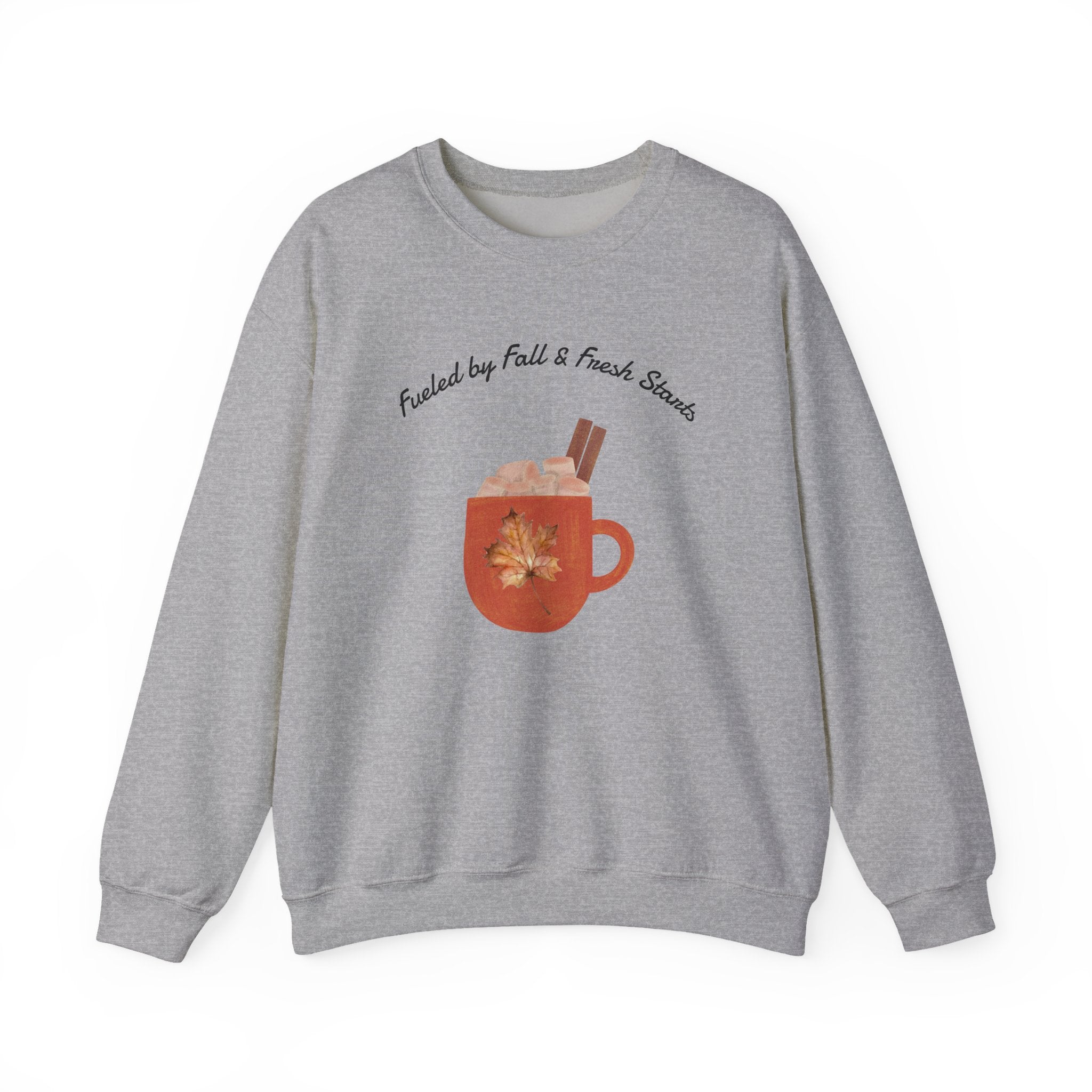 Sip into Fall - Unisex Heavy Blend™ Crewneck Sweatshirt