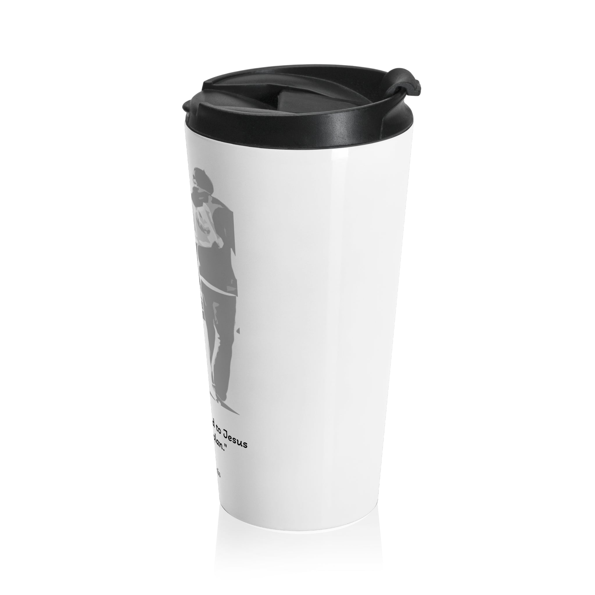 Stainless Steel Travel Mug -  Honor the life of the soon to be Saint Carlo Acutis