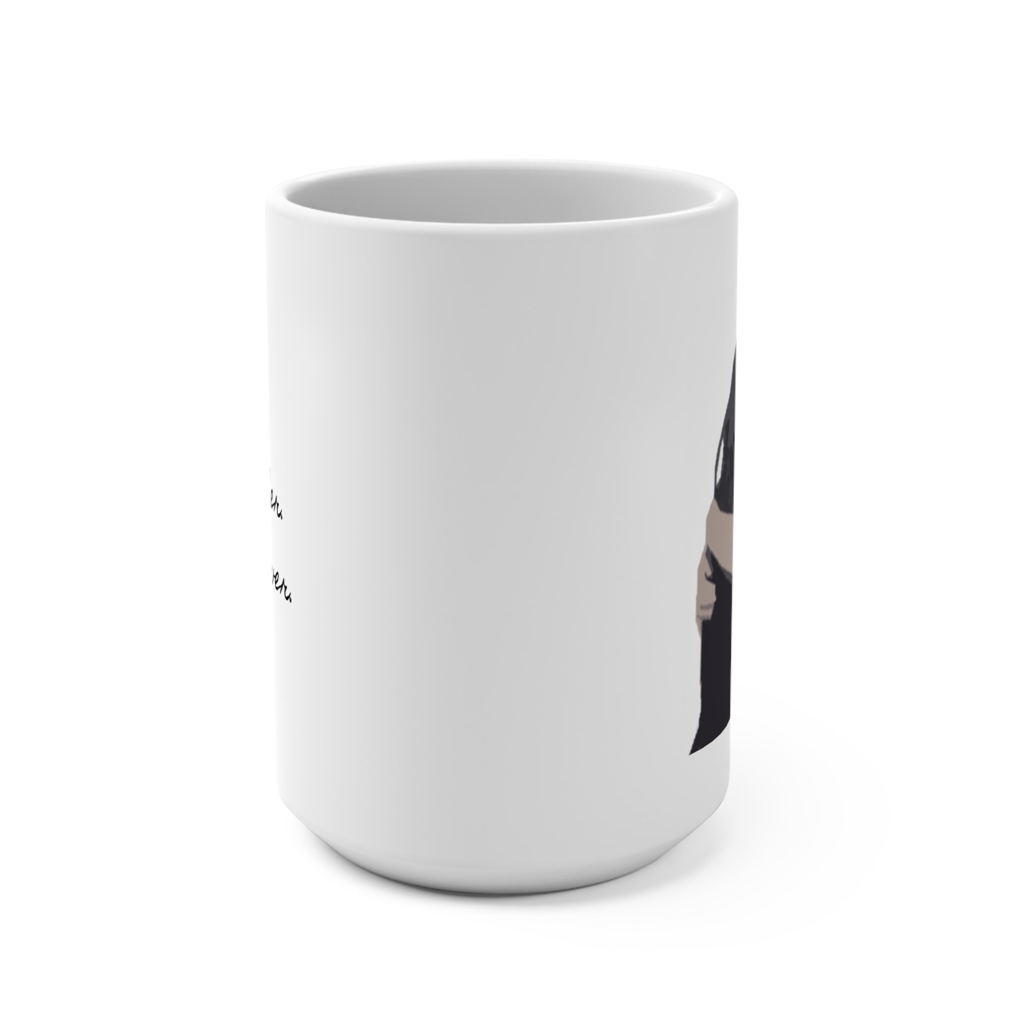 Mug 15oz - Built for twins. One Mug, Two Hearts