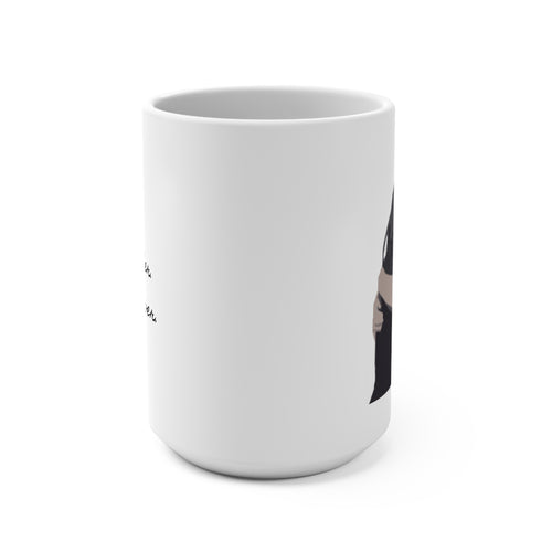 Mug 15oz - Built for twins. One Mug, Two Hearts